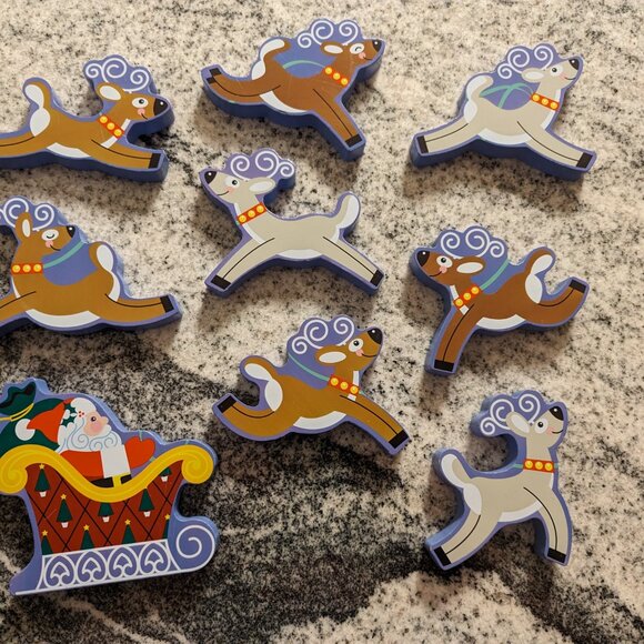 Melissa & Doug Reindeer Puzzle - Picture 3 of 7